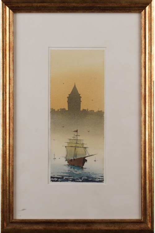 Galata ve Yelkenli Tablo