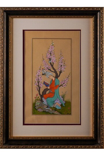 Kitap Okuyan Güzel Tablo