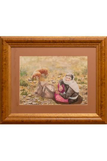 Köylü Kadın Tablosu